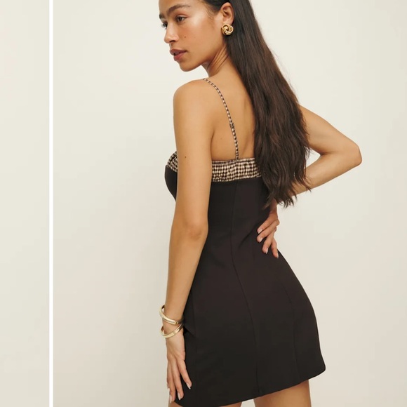 Reformation Sadie Knit Dress Mole - Size XS - Picture 2 of 2